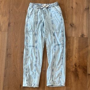 SO Light Blue Casual Denim Pants